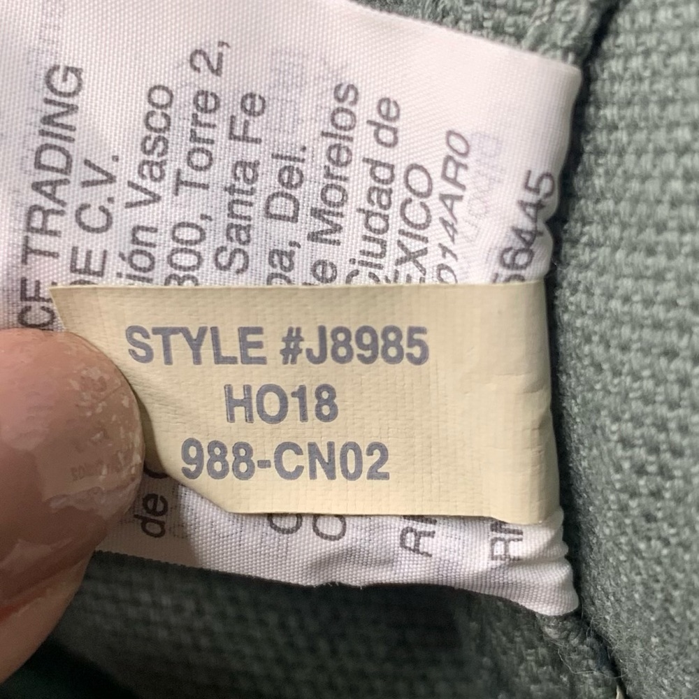 Madewell Emmett Wide Leg Crop Pants Green - Picture 5 of 6